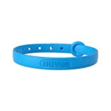 Nuvuq Comfortable, Soft and Light Cat Collar with Safety Button (Blueberry Blue)