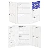 Juvale 24 Pack Dog Puppy Vaccine Record Book for Canine Health, Veterinarians (5 x 3.5 Inches)