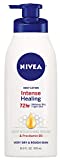 NIVEA Intense Healing Body Lotion, 72 Hour Moisture for Dry to Very Dry Skin, Body Lotion for Dry Skin, 16.9 Fl Oz Pump Bottle