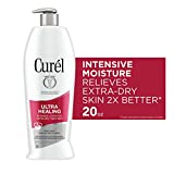 Curl Ultra Healing Lotion, Hand and Body Moisturizer for Extra Dry Skin, with Advanced Ceramide Complex and Hydrating Agents, for Tight Skin, 20 Ounces