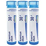 Boiron Arsenicum Album 30c, 80 pellets, Homeopathic Medicine for Food Poisoning, 3 count