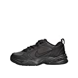 Nike Men's Air Monarch IV Cross Trainer, Black/Black, 10.5 Regular US