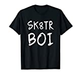 Skater Boi Sk8tr Boy Gift for Skateboard Riders T-Shirt