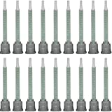 PAGOW 20 Pcs Epoxy Mixing Nozzle Tip, Resin Mixer Adhesive Gun Nozzles for Mix, Gun Applicatior for 50ml/1.7oz AB Glue Cartridge Glue Gun(1:1Ratio)