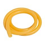 Feelers Natural Latex Rubber Tubing Tube 1/4"（6mm) ID x 3/8"（9mm) OD Speargun Band Slingshot Catapult Tube Rubber Hose, 3M Length