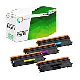 TCT Premium Compatible Toner Cartridge Replacement for Brother TN315 TN-315BK TN-315C TN-315M TN-315Y Works with Brother HL-4150CDN 4570CDWT, MFC-9460CDN Printers (Black Cyan Magenta Yellow) - 4 Pack