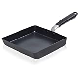 TECHEFF - Tamagoyaki Japanese Omelette Pan / Egg Pan, Made in Korea (Black) (Large)