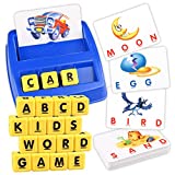 Upgraded Matching Letter Spelling Game Preschool Learning Toys for Kids Toddler Age 4 3 5 and up