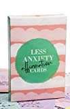 Sunny Present Less Anxiety Affirmation Cards - 45 Beautifully Illustrated Cards To Help Stress & Anxiety