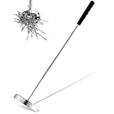 Rechabite Telescoping Magnetic Sweeper Pickup Tool, Screws Parts Finder with 35LB Pull Capacity, Retractable 8.7" to 34" with One Whole Strong Magnet on Bottom, Pick up Nails, Screws, and Metal Scraps