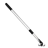 ROVSUN Telescoping Magnetic Sweeper Pickup Tool, Screws Parts Finder, 28'' to 45'' Retractable Bar & Rotating Base & Strong Magnet & Hole for Hook, 33 lb. Pull Capacity (1)