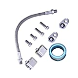 MSCRP LS Throttle Body Bypass Hose kit LS Coolant / Steam Port Crossover Hose Kits