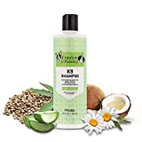 Frankie & Paisley K9 Shampoo for Dog Coat Washing and Grooming with Coconut and Hemp Seed Oil for Puppies and Pets - 16 fl. Oz