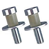 UNIGT Door Lock Striker 38420 Compatible with Door Lock Bolt for 1971-1991 GMC Truck Door Bolt Pin Replace OEM 9601750 - Sold in Pairs