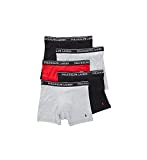 Polo Ralph Lauren Underwear Men's 5 Pack Classic Fit Boxer Briefs, Black, XL