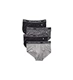 Polo Ralph Lauren 4-Pack Stretch Classic Fit Briefs Polo Black/Andover Heather/Charcoal Heather/Polo Black LG