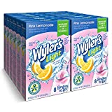 Wyler's Light Singles To Go Powder Packets, Water Drink Mix, Pink Lemonade, 96 Single Servings (Pack of 12)