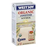 Westsoy Soymilk, Unsweetened, Original, 64-Ounce (Pack of 4)