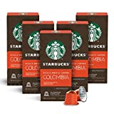 Starbucks by Nespresso, Single-Origin Colombia (50-count single serve capsules, compatible with Nespresso Original Line System), Packaging May Vary