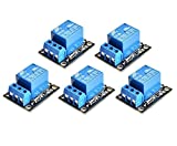 ARCELI 5PCS KY-019 5V One Channel Relay Module Board Shield 5v Relay Module for PIC AVR DSP ARM for Relay