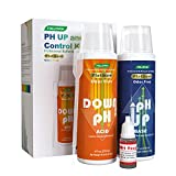 FOLLOWIN pH Up and Down Control Kit (9oz+9oz), Hydroponics pH Tester Calibration Adjuster Buffer Solution Combo for Soil Gardening Plants Pool A Balanced Nutrient