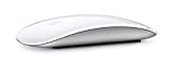 Apple Magic Mouse: Wireless, Bluetooth, Rechargeable. Works with Mac or iPad; Multi-Touch Surface - White
