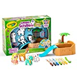 Crayola Scribble Scrubbie Safari Animals Tub Set, Toys for Girls & Boys, Gift for Kids, Age 3, 4, 5, 6