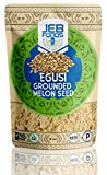 JEB FOODS Egusi Ground Melon Seeds, 100% Natural, Nutritious, Rich in Proteins and Vitamins, 1 lb.