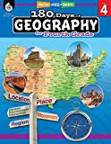 180 Days of Social Studies: Grade 4 - Daily Geography Workbook for Classroom and Home, Cool and Fun Practice, Elementary School Level Activities ... to Build Skills (180 Days of Practice)