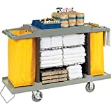 GLOBAL INDUSTRIAL Hotel Cart, Housekeeping Cart