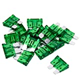 (20 pcs) 30 Amp Standard Blade Fuse, 30A Automotive Fuse for Car Truck (Green)