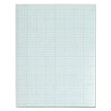 TOPS 35081 Cross Section Pads, 8 Squares, 8 1/2 x 11, White, 50 Sheets