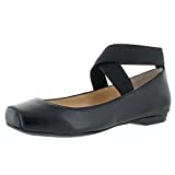 Jessica Simpson Women's Mandalaye Ballet Flat, Black, 7.5 M US