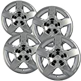 Hub-caps for 07-09 Saturn Aura (Pack of 4) Wheel Covers 17 inch Snap On Chrome