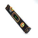 Mecurate Digital Level 15.7'' with LCD Display, 360 Angle Magnetic Digital Torpedo Level, Vertical & Horizontal Spirit Bubble Protractor for Construction Carpenter Craftsman Home Professional