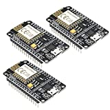 KeeYees 3pcs ESP8266 ESP-12E Development Board WiFi WLAN Wireless Module CP2102 for NodeMCU for ESP-12E for Arduino