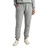 Jag Jeans Women's The Perfect Sweatpant, Heather Grey, Small Petite
