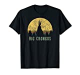 Big Chungus Shirt Retro Vintage Sunset Meme Video Game Gift