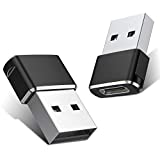 USB C Female to USB A Male Adapter 2 Pack,Type C Charger Cable Adapter for iPhone 11 12 13 Mini Pro Max SE,Airpods iPad Air 4 2020 2021,Samsung Galaxy Note 10 S20 Plus 20 S21 FE Ultra,Google Pixel 6