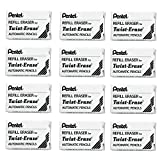 Pentel of America, Ltd. : Eraser Refills,For Twist Erase Series and Side FX, 3/PK, WE -:- Sold as 12 Packs of - 3 - / - Total of 36 Each