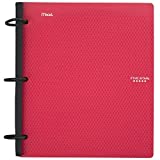 Five Star Flex Hybrid NoteBinder, 1-1/2 Inch Binder, Notebook and Binder All-in-One, Red (29324AB2)