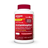 Amazon Basic Care Acetaminophen Extended-Release Tablets, 650 mg, Arthritis Pain, 400 Count