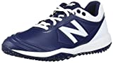 New Balance Women's Fuse V2 Turf Softball Shoe, Navy/White, 13