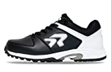 Ringor - Women's Flite Turf Softball Shoe (8.5 - Black/White)