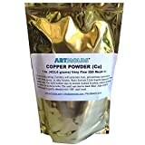 ArtMolds High Grade Copper Powder - Easy Cold Casting Using Polyurethane Resin for Making Sculptures | Home and Office Decors - 1lb/350 Mesh