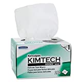 Kimtech 34120 30-Box/Carton 280-Sheet/Box Kimwipes 4-2/5 in. x 8-2/5 in. 1-Ply Delicate Task Wipers