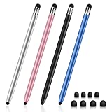 Stylus for Touch Screens, Digiroot 4-Pack Stylus Pens High Sensitivity & Precision Capacitive Stylus for iPhone/ iPad Pro/ Tablets/ Samsung/ Galaxy/ PC