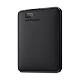 WD 5TB Elements Portable External Hard Drive HDD, USB 3.0, Compatible with PC, Mac, PS4 & Xbox - WDBU6Y0050BBK-WESN