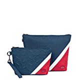 Lug Women's Paddle Pouch 2-Piece Set, Navy/Red, One Size