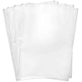 Shrink Wrap Bags,100 Pcs 14x20 Inches Clear PVC Heat Shrink Wrap for Packagaing Gift Basket,Shoes,Jars and Homemade DIY Projects